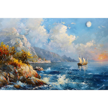 Oil Color Landscape Canvas